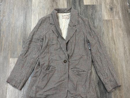 Blazer By We The Free In Plaid Pattern, Size: Xs Online