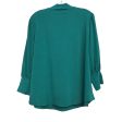 Top 3 4 Sleeve By Adrienne Vittadini In Green, Size:3X Sale