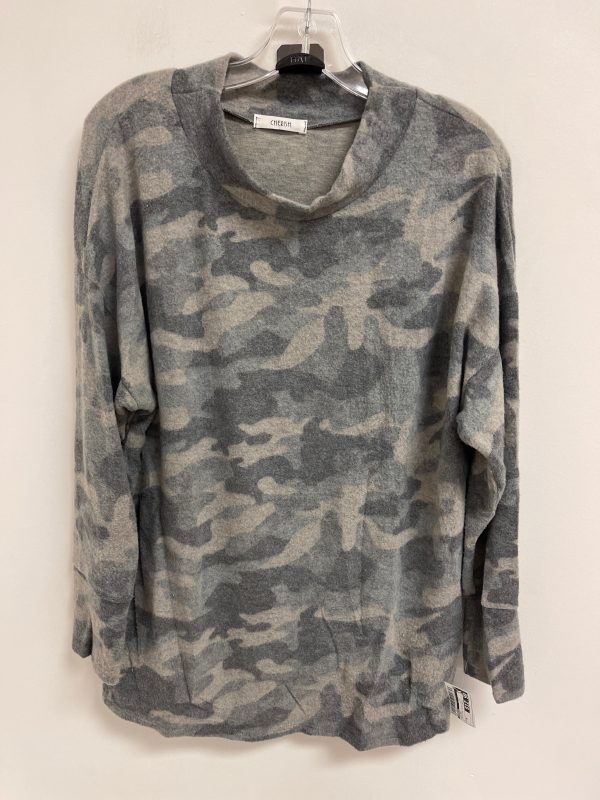 Sweater By Cherish In Camouflage Print, Size: M on Sale