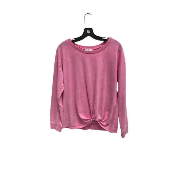 Athletic Sweatshirt Crewneck By Socialite In Pink, Size: M For Discount