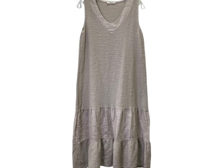 Dress Casual Midi By Francesca’S In Taupe, Size:S Online now