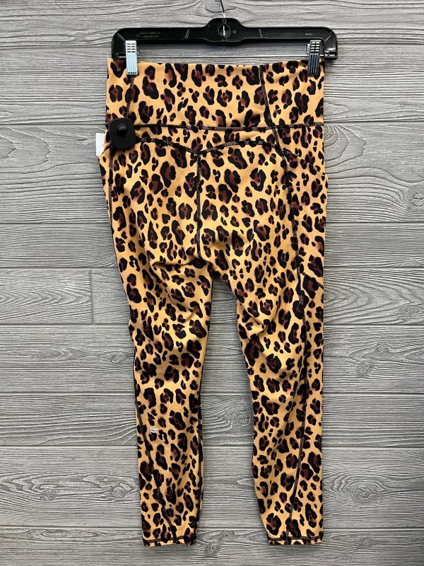 Athletic Leggings By Fabletics In Animal Print, Size: M For Discount