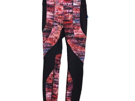 Athletic Pants By Lululemon In Black & Pink, Size:S Online now