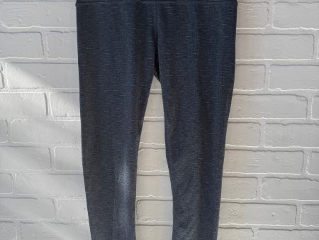 Athletic Leggings By Tuff Athletics In Grey, Size: 4 Online Sale