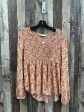 Top Long Sleeve By Sonoma In Orange, Size: S Cheap