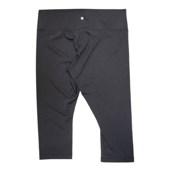 Athletic Leggings By Lululemon In Black, Size: 18 For Discount