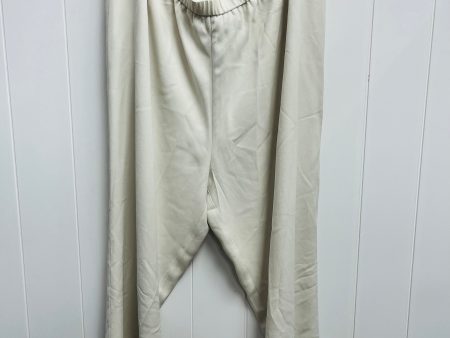 Pants Other By Eileen Fisher In Cream, Size: 1x For Discount