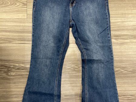 Jeans Boot Cut By Clothes Mentor In Blue, Size: 10 Online Sale