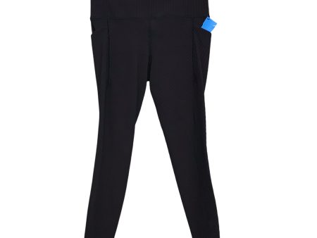 Athletic Leggings By Athleta In Black, Size:M For Cheap