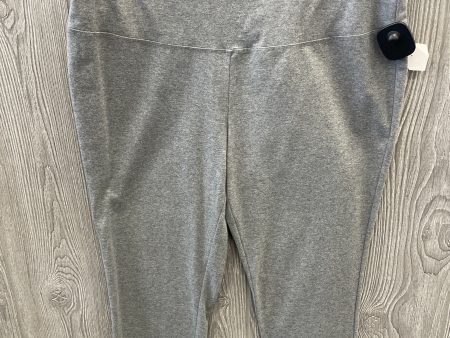 Athletic Leggings By Zenergy By Chicos In Grey, Size: M Supply