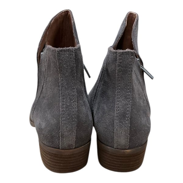 Boots Ankle Heels By Lucky Brand In Grey, Size: 9 Online Hot Sale