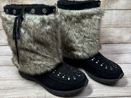 Boots Snow By Bass In Black, Size: 9.5 Discount