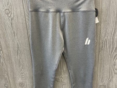 Athletic Leggings By Hype In Grey, Size: M Online Sale