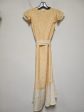 Dress Casual Midi By Vince Camuto In Yellow, Size: S Hot on Sale