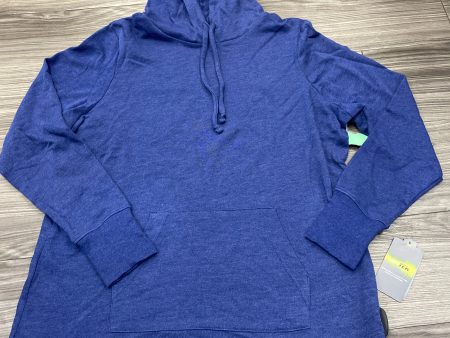 Sweatshirt Hoodie By Tek Gear In Blue, Size: Xl Hot on Sale