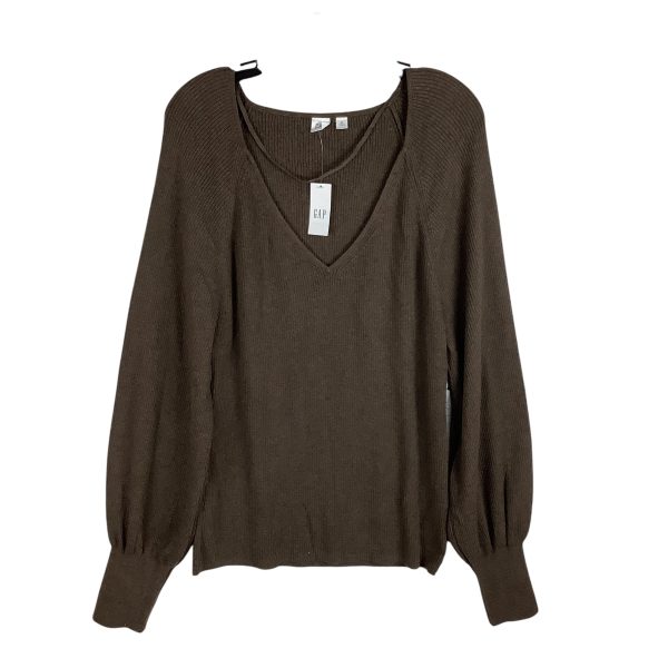 Sweater By Gap In Brown, Size: Xl For Cheap