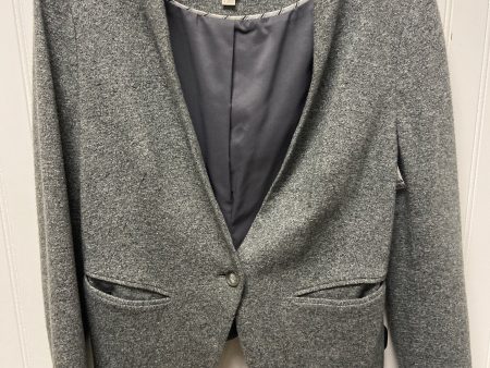 Blazer By Loft In Grey, Size: M Online Hot Sale