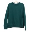 Athletic Sweatshirt Crewneck By Puma In Green, Size:M Online Hot Sale