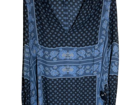 Tunic Long Sleeve By Free People In Blue, Size: S Sale