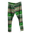 Pants Leggings By Time And Tru In Multi-colored, Size: L Supply