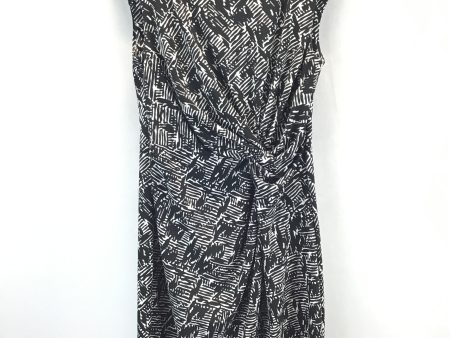 Dress Work By Clothes Mentor In Black & White, Size: L For Cheap