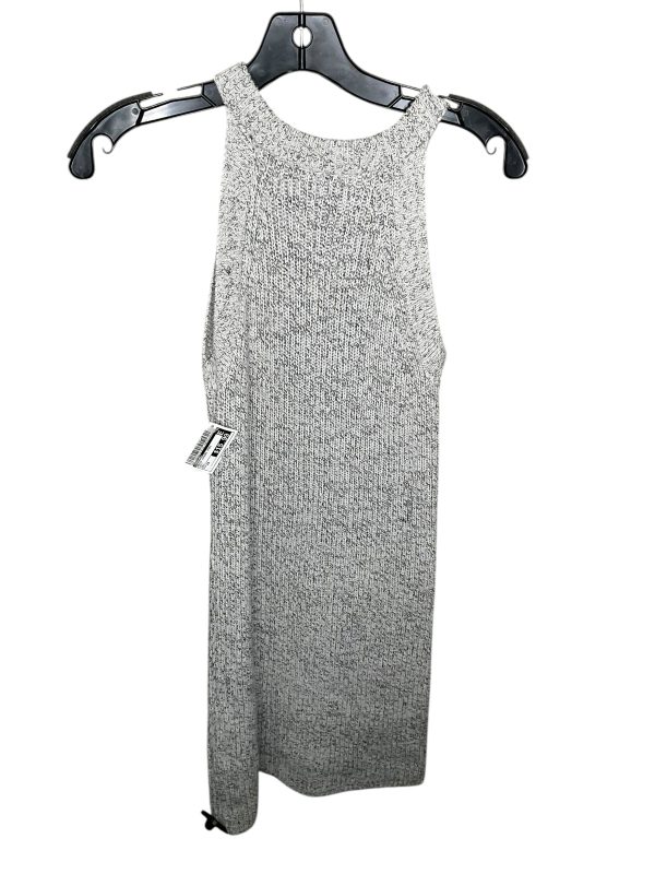 Dress Casual Midi By Madewell In Grey, Size: Xs For Cheap