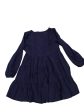 Navy Dress Casual Midi Croft And Barrow, Size S For Discount