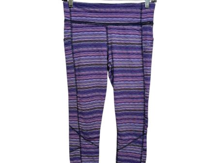 Athletic Leggings Capris By Lululemon In Purple, Size: 6 Supply