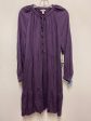 Dress Casual Midi By Terra & Sky In Purple, Size: 1x For Sale