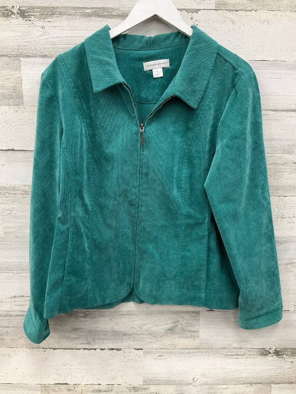 Blazer By Christopher And Banks In Green, Size: Xl For Sale