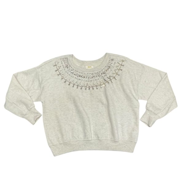 Sweater By Anthropologie In Ivory, Size: Xs on Sale