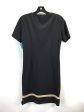 Dress Casual Midi By Clothes Mentor In Black & Cream, Size: M Online Hot Sale