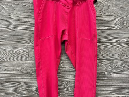 Athletic Leggings By Clothes Mentor In Pink, Size: M Supply