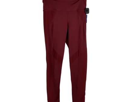 Athletic Leggings By Free People In Maroon, Size: Xs Online Hot Sale