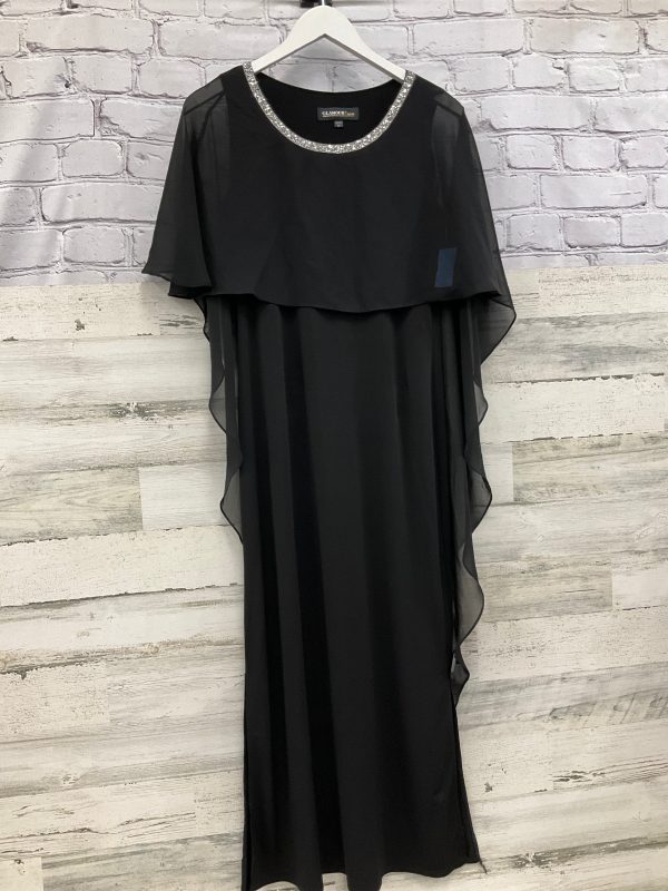 Dress Party Long By Glamour In Black, Size: S Hot on Sale