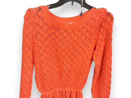 Sweater By Anthropologie In Orange, Size: M Online