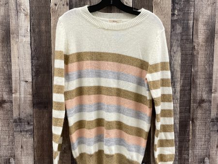 Sweater By Andree By Unit In Cream, Size: S Hot on Sale