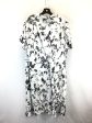 Dress Casual Midi By Clothes Mentor In Black & White, Size: 2x For Cheap