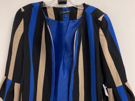 Blazer By Nine West In Striped Pattern, Size: M For Sale