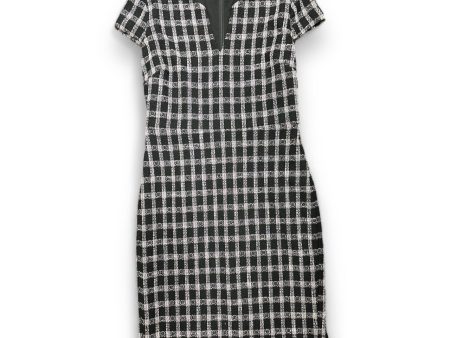 Dress Casual Midi By Banana Republic In Plaid Pattern, Size: 4 Online Sale