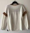 Sweater By Bibi In Cream & Tan, Size: Xl Fashion