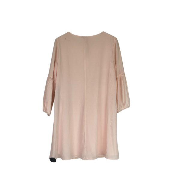 Dress Casual Midi By As U Wish In Pink, Size: L Supply