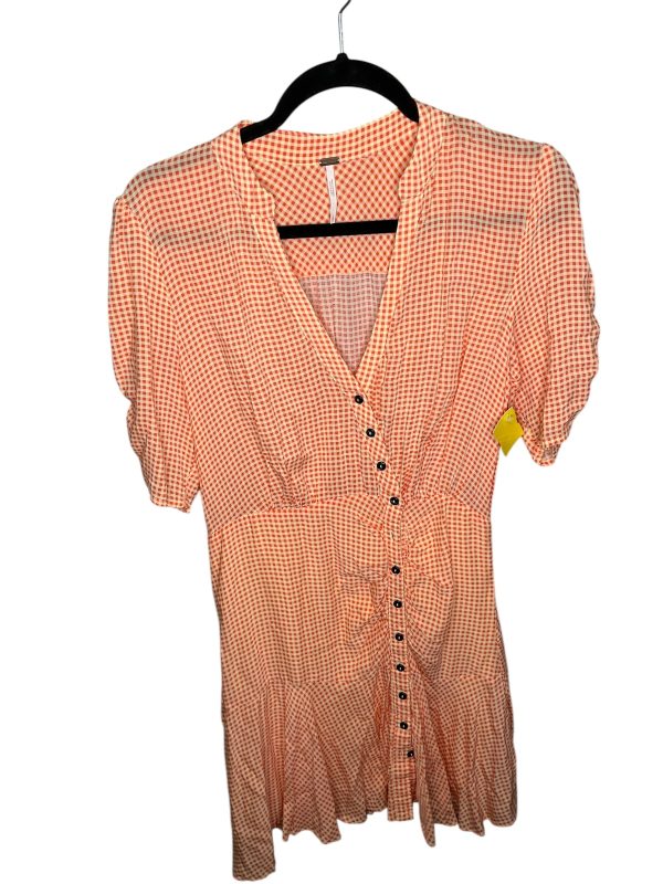 Dress Casual Midi By Free People In Orange, Size: Sp For Sale