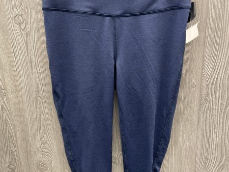 Athletic Capris By Gaiam In Blue, Size: M Fashion