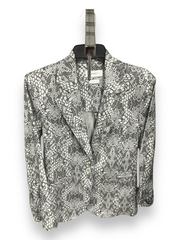 Blazer By Level 99 In Grey, Size: S Online Hot Sale