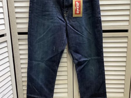 Jeans Boot Cut By Levis In Blue Denim, Size: 12 Fashion