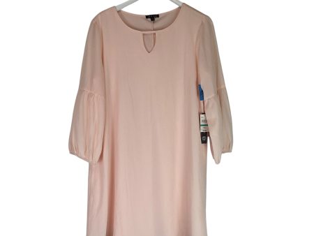 Dress Casual Midi By As U Wish In Pink, Size: L Supply