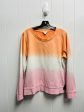 Sweater By J. Crew In Orange & Pink, Size: M For Discount