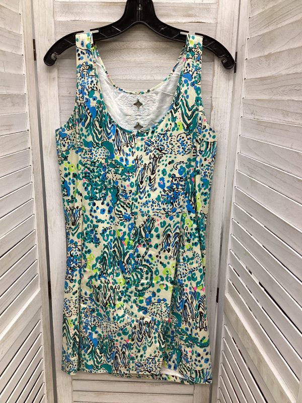 Dress Casual Midi By Lilly Pulitzer In Multi-colored, Size: 10 For Discount