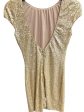 Dress Casual Midi By Dress The Population In Gold, Size: S Sale